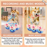 Darrahopens Pet Care > Toys > Dog Toys Interactive Pig Dog Toy – Rechargeable, Self-Moving & Squeaky with Recording & Music Modes, Dual-Mode Sound Activation, Durable Plush Cover, Ideal for Small to Large Dogs to Relieve Boredom and Anxiety (Blue)