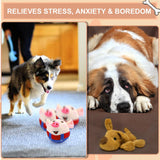 Darrahopens Pet Care > Toys > Dog Toys Interactive Pig Dog Toy – Rechargeable, Self-Moving & Squeaky with Recording & Music Modes, Dual-Mode Sound Activation, Durable Plush Cover, Ideal for Small to Large Dogs to Relieve Boredom and Anxiety (Red)