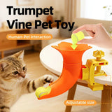 Darrahopens Pet Care > Toys > Dog Toys Manual Ball Launcher: Adjustable Difficulty, No Batteries Needed, Clip-On Automatic Ball Dispensing, Human-Pet Interaction and Solo Play All in One In Australia - Darrahopens