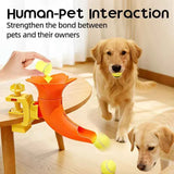 Darrahopens Pet Care > Toys > Dog Toys Manual Ball Launcher: Adjustable Difficulty, No Batteries Needed, Clip-On Automatic Ball Dispensing, Human-Pet Interaction and Solo Play All in One In Australia - Darrahopens