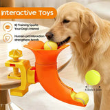 Darrahopens Pet Care > Toys > Dog Toys Manual Ball Launcher: Adjustable Difficulty, No Batteries Needed, Clip-On Automatic Ball Dispensing, Human-Pet Interaction and Solo Play All in One In Australia - Darrahopens