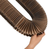 Darrahopens Pet Care > Toys > Dog Toys Organ Cat Toy Transformable Interactive Cardboard Toy with Track and Bell Ball