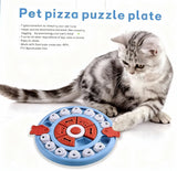 Darrahopens Pet Care > Toys > Dog Toys Pizza Puzzle Treat Toy for Dogs & Cats – Interactive Slow Feeder