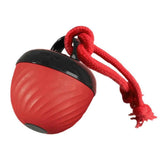 Darrahopens Pet Care > Toys > Dog Toys Squeaky Rolling Ball Dog Toy - Interactive Motion-Activated Chew Toy for Dogs Red
