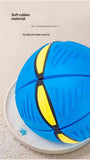 Darrahopens Pet Care > Toys > Dog Toys TransformingFlyingSaucerBall-Blue(NoLights)