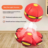 Darrahopens Pet Care > Toys > Dog Toys TransformingFlyingSaucerBall-Red(NoLights)