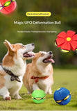 Darrahopens Pet Care > Toys > Dog Toys TransformingFlyingSaucerBall-Red(NoLights)