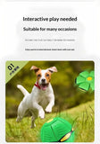 Darrahopens Pet Care > Toys > Dog Toys TransformingFlyingSaucerBall-Red(ThreeLights)