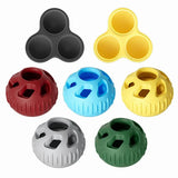 Darrahopens Pet Care > Toys > Dog Toys Yellow Ball and Black Mold Pet Treat Dispensing Ball and Molding Set - Silicone Dog Chew Toy for Teeth Cleaning and Boredom Relief