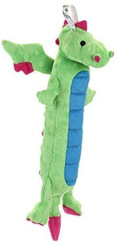 Darrahopens Pet Care > Toys Dragon Skinny Green Sml GODOG PLUSH TOY