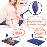Darrahopens Pet Care > Toys Electric Pet Heat Pad: Waterproof Heating Mat for Cat Dog Bed | Chew Resistant M