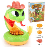 Darrahopens Pet Care > Toys Electric Rattlesnake Toys Gold Digger Board Game Rattle Snake Pop-up Party Games