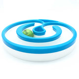 Darrahopens Pet Care > Toys Interactive Cat Track Circle with LED  Sound Light Rolling Ball - Chase Play Toy