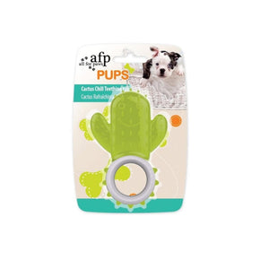 Darrahopens Pet Care > Toys Puppy Teething Toy Cactus - Dog Dental Gel Cold Chew - Non Toxic AFP