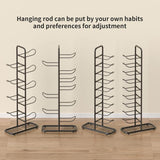 Darrahopens Sports & Fitness > Ball Sports > Basketball & Basketball Accessories Basketball Soccer Storage Rack Sport Ball Organizer Ball Holder Display Stand