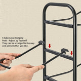 Darrahopens Sports & Fitness > Ball Sports > Basketball & Basketball Accessories Basketball Soccer Storage Rack Sport Ball Organizer Ball Holder Display Stand