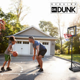Darrahopens Sports & Fitness > Ball Sports > Basketball & Basketball Accessories DR. DUNK Portable Kids Basketball Hoop Stand System, 1.15m to 1.60m Height Adjustable