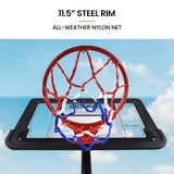 Darrahopens Sports & Fitness > Ball Sports > Basketball & Basketball Accessories DR. DUNK Portable Kids Basketball Hoop Stand System, 1.15m to 1.60m Height Adjustable
