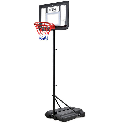 Darrahopens Sports & Fitness > Ball Sports > Basketball & Basketball Accessories DR. DUNK Portable Kids Basketball Hoop Stand System, 1.15m to 1.60m Height Adjustable