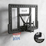 Darrahopens Sports & Fitness > Ball Sports > Basketball & Basketball Accessories Everfit 43-Inch Wall Mount Kids Basketball Hoop Backboard Outdoor Sports