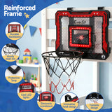Darrahopens Sports & Fitness > Ball Sports > Basketball & Basketball Accessories Everfit Mini Basketball Hoop Over Door Indoor LED Scoreboard Kids Set 40x30cm