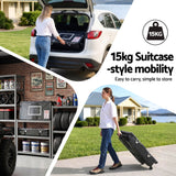 Darrahopens Sports & Fitness > Ball Sports > Basketball & Basketball Accessories Everfit Portable Basketball Hoop System Adjustable Full Foldable Stand 2.07m