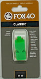 Darrahopens Sports & Fitness > Ball Sports > Basketball & Basketball Accessories Fox 40 Classic 3 Chamber Whistle Soccer Football Netball Sports Basketball - Green