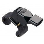 Darrahopens Sports & Fitness > Ball Sports > Basketball & Basketball Accessories Fox 40 Classic Fingergrip Whistle Sports Referee Safety Football Soccer - Black