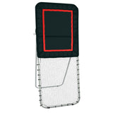 Darrahopens Sports & Fitness > Ball Sports > Basketball & Basketball Accessories VEVOR Folding Lacrosse Rebounder for Backyard, 3x8 Ft Volleyball Bounce Back Net, Pitchback Throwback Baseball Softball Return Training Screen, Adjustable Angle Shooting Practice Training Wall, Black