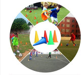 Darrahopens Sports & Fitness > Ball Sports > Soccer & Soccer Accessories 18 pieces of training equipment for outdoor sports - obstacle course for soccer training - cone markers for soccer training