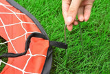 Darrahopens Sports & Fitness > Ball Sports > Soccer & Soccer Accessories 2 in 1 Portable Foldable Soccer Goal with Detachable Target - Red