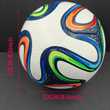 Darrahopens Sports & Fitness > Ball Sports > Soccer & Soccer Accessories 2022 World Cup, adult football, PIU leather wear-resistant high-appearance football