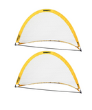 Darrahopens Sports & Fitness > Ball Sports > Soccer & Soccer Accessories 2x Summit Pop Up Teardrop Advance FFA Half Dome Training Football Soccer Goal 2mx1m