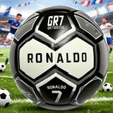 Darrahopens Sports & Fitness > Ball Sports > Soccer & Soccer Accessories 5th fans collect gifts Christmas Boxing Day black and white cool football with pump air needle net bag.soccer