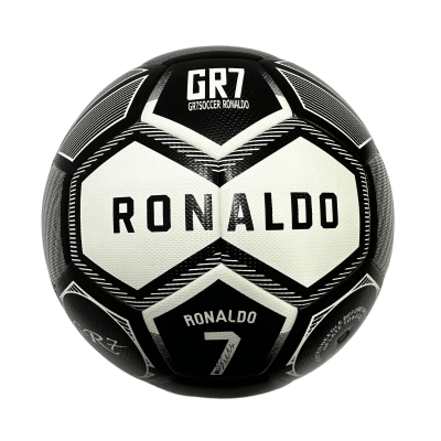 Darrahopens Sports & Fitness > Ball Sports > Soccer & Soccer Accessories 5th fans collect gifts Christmas Boxing Day black and white cool football with pump air needle net bag.soccer
