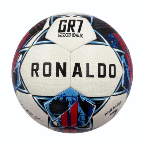 Darrahopens Sports & Fitness > Ball Sports > Soccer & Soccer Accessories A black, red and blue graffiti football, made of PU, containing a pump+air needle+net bag, a gift for Christmas Boxing Day,soccer
