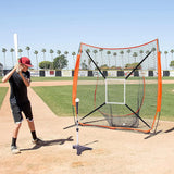 Darrahopens Sports & Fitness > Ball Sports > Soccer & Soccer Accessories Baseball Hitting Net Practice Target Throwing Batting Training Net For Outdoor