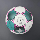 Darrahopens Sports & Fitness > Ball Sports > Soccer & Soccer Accessories Commemorative high-quality No. 5 football - made of PU material, explosion-proof, waterproof, wear-resistant, soft and does not hurt feet. Three-piece set of net bag, air needle and air pump, suitable for competitions, training, indoor/outdoor entertainme