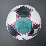 Darrahopens Sports & Fitness > Ball Sports > Soccer & Soccer Accessories Commemorative high-quality No. 5 football - made of PU material, explosion-proof, waterproof, wear-resistant, soft and does not hurt feet. Three-piece set of net bag, air needle and air pump, suitable for competitions, training, indoor/outdoor entertainme