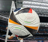 Darrahopens Sports & Fitness > Ball Sports > Soccer & Soccer Accessories Euro Cup group stage football, special black and white pattern PU ultra-durable kicking soft new fashion event-specific football