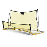 Darrahopens Sports & Fitness > Ball Sports > Soccer & Soccer Accessories Everfit 2.1m Football Soccer Net Portable Goal Net Rebounder Sports Training Yellow