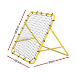 Darrahopens Sports & Fitness > Ball Sports > Soccer & Soccer Accessories Everfit Baseball Soccer Net Rebounder Football Goal Net Sports Training Aid Yellow