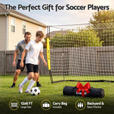 Darrahopens Sports & Fitness > Ball Sports > Soccer & Soccer Accessories Everfit Portable Soccer Goal Net Fibreglass Polyester 12x6ft In Australia - Darrahopens