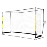 Darrahopens Sports & Fitness > Ball Sports > Soccer & Soccer Accessories Everfit Portable Soccer Goal Net Fibreglass Polyester 12x6ft In Australia - Darrahopens