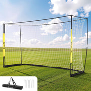 Darrahopens Sports & Fitness > Ball Sports > Soccer & Soccer Accessories Everfit Portable Soccer Goal Net Fibreglass Polyester 12x6ft In Australia - Darrahopens