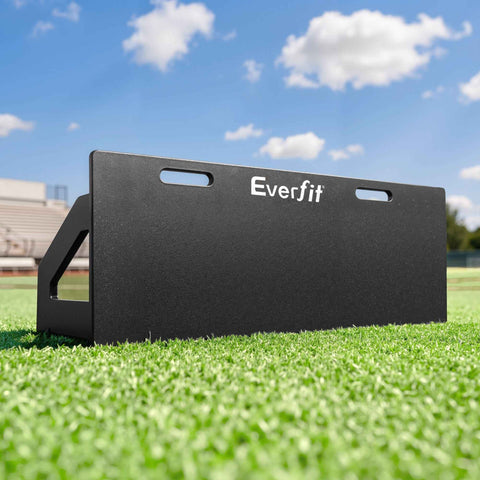 Darrahopens Sports & Fitness > Ball Sports > Soccer & Soccer Accessories Everfit Soccer Rebounder Board 100x40cm Football Rebound Wall with 2 Angles
