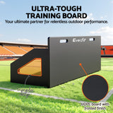 Darrahopens Sports & Fitness > Ball Sports > Soccer & Soccer Accessories Everfit Soccer Rebounder Board 100x40cm Football Rebound Wall with 2 Angles