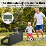 Darrahopens Sports & Fitness > Ball Sports > Soccer & Soccer Accessories Everfit Soccer Rebounder Board 100x40cm Football Rebound Wall with 2 Angles