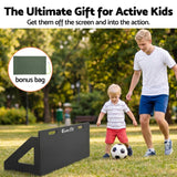 Darrahopens Sports & Fitness > Ball Sports > Soccer & Soccer Accessories Everfit Soccer Rebounder Board 80cm x 30cm Football Rebound Wall with 2 Angles