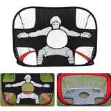 Darrahopens Sports & Fitness > Ball Sports > Soccer & Soccer Accessories Foldable nylon soccer goal, suitable for both children and adults, ideal for playgrounds, gardens, and indoor/outdoor use.  Available in red.